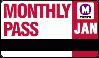 January 2026 Monthly Metro Pass